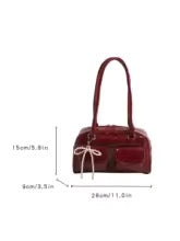 Fashionable Underarm Bow Bag for Women